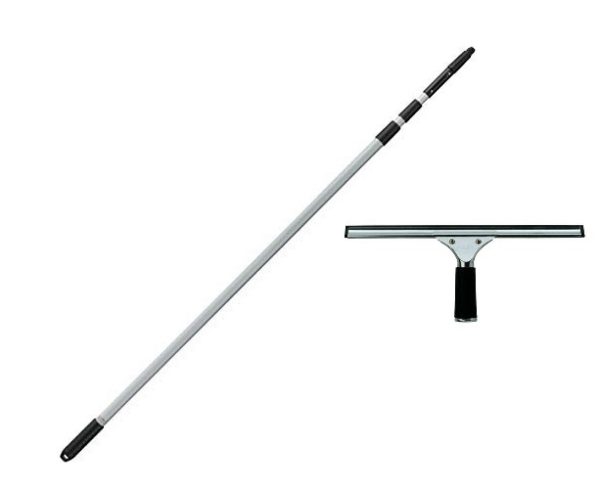6 m Telescopic Window Cleaning Pole & Squeegee